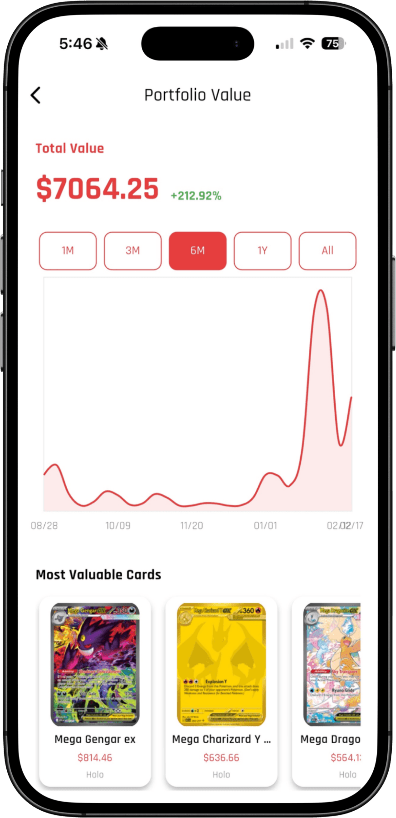 Portfolio screen 1