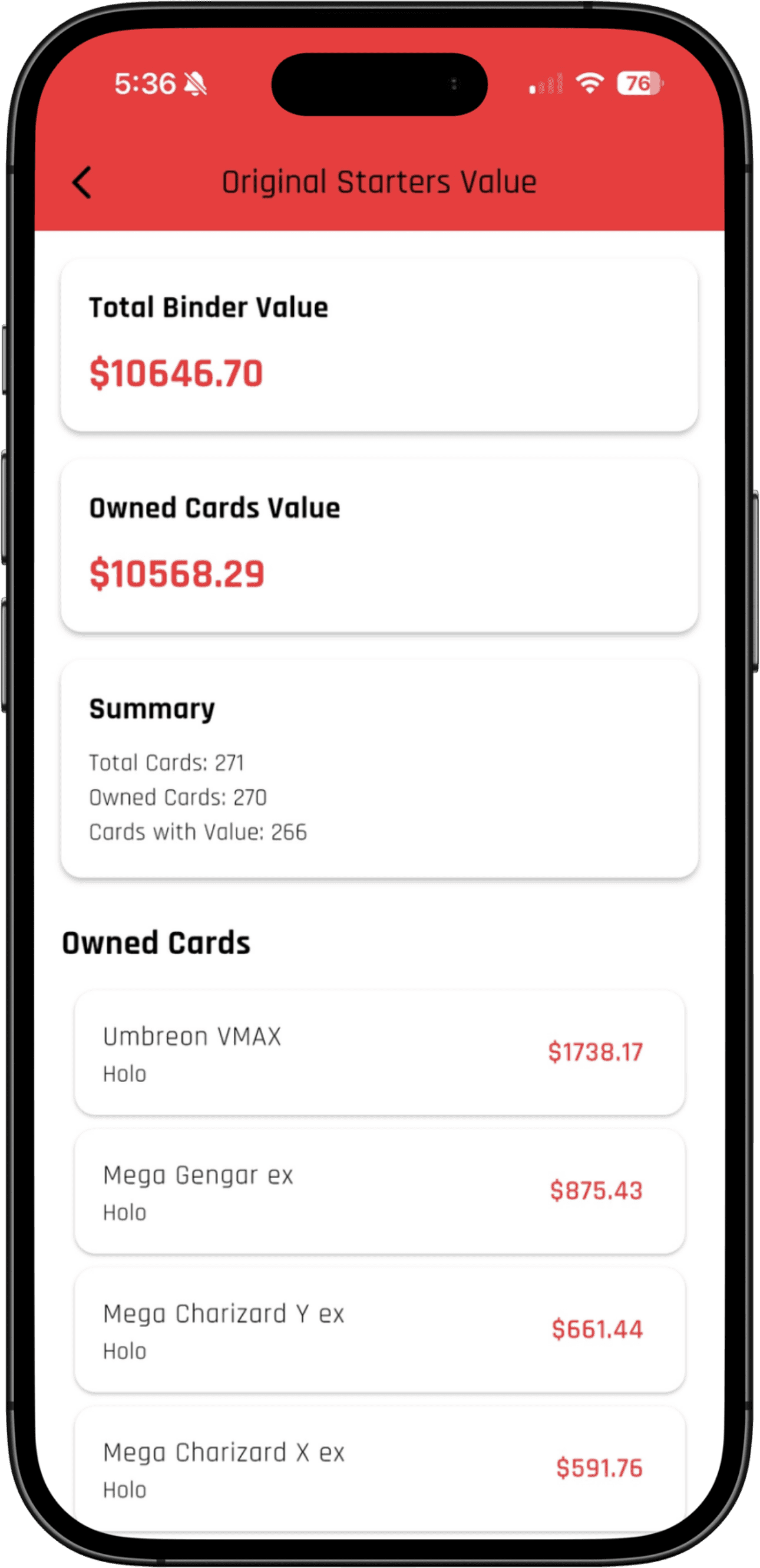 Portfolio screen 0